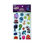 استیکر فانتزی سری لوکی طرح بیرون و درون 2 کد136