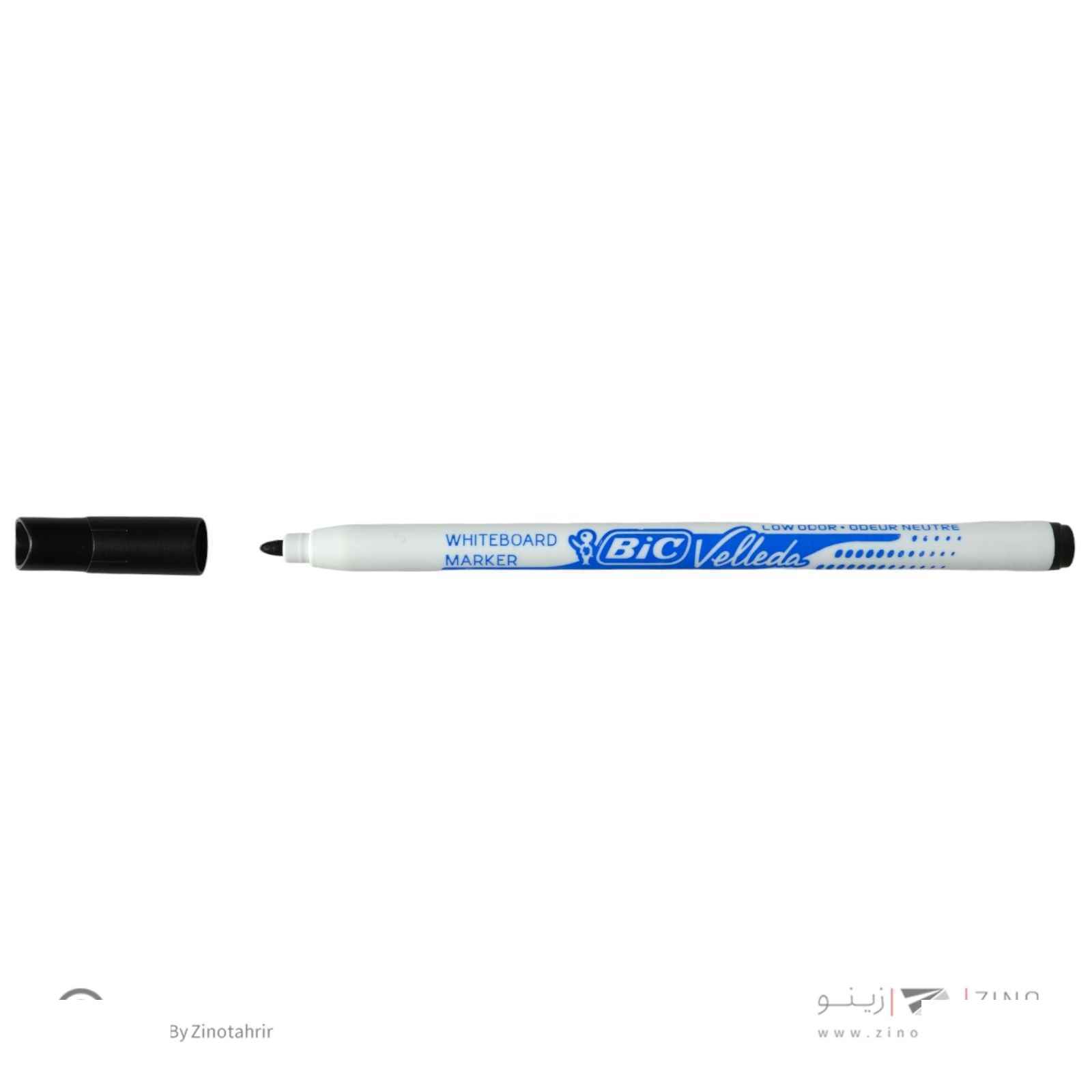 e4cbeda4-a829-445a-bcfc-5a31622fe94a.jpg ماژیک وایت برد قلمی مشکی ولدا بیک - تصویر 1