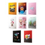 دفتر50برگ وزیری ته چسب میکرو طرح فانتزی کدD2/D6 - تصویر 2