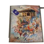 ساک دستی مخمل سه بعدی بزرگ طرفه (عدد)