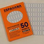 برچسب 70 عددی  دورآبی 10*20 میلیمتر کد 101 اسپادانا (50 برگی)
