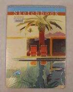 دفتر طراحی 40 برگ B4 کاغذ سفید پاپی (تک جلدی)